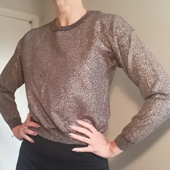 Metallic Copper Jumper/Sweater from Topshop - Picture 5 of 7